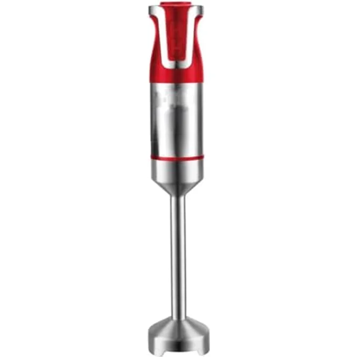 Royalty Line Stabmixer 800W rot mit Geschwindigkeitsregler und variablen Geschwindigkeitsstufen – Bild 3