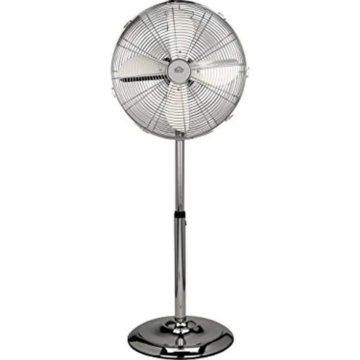 DCG Eltronic VE9090 Chrom Ventilator - Ventilatoren (Chrom, Flur, 65 W, AC 230 V, 50 Hz, 40 cm, 440 mm) – Bild 1