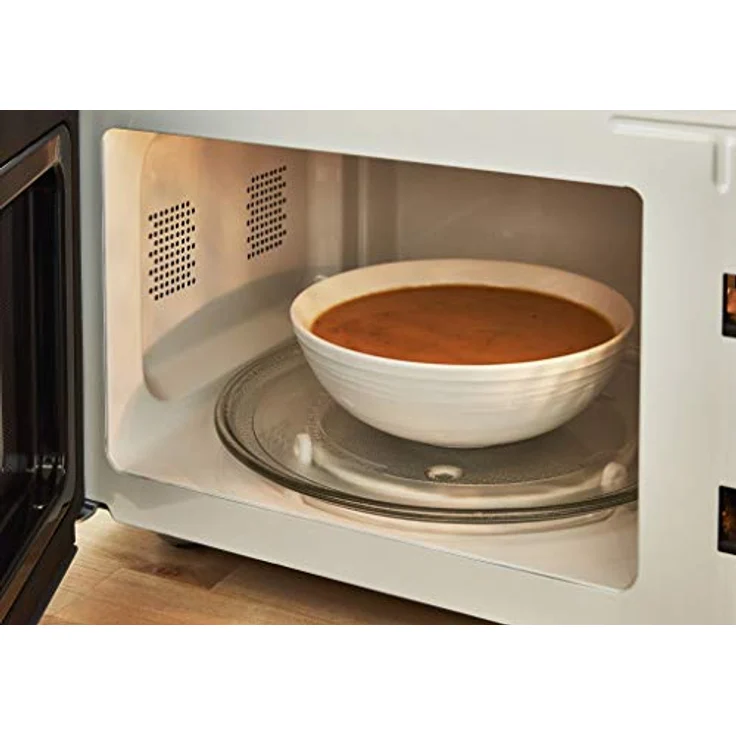 Swan Nordic Frühstücksset, Wasserkocher, 1,7 l, 2200 W, Breitschlitz-Toaster, 2 Scheiben, digitale Mikrowelle 20 l, modernes Design, Holzoptik, grau – Bild 14