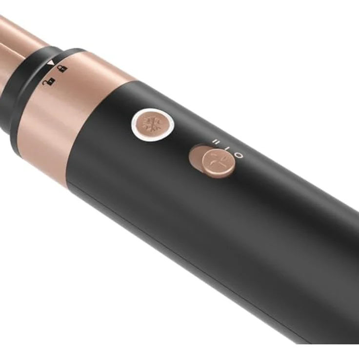 SOGO Airstyler Multistyler Haartrockner Lockenstab 6-in-1-Styling-Tool 1400W Schwarz/Gold, Coanda-Technologie, BLDC-Motor, Ionische Funktion – Bild 4