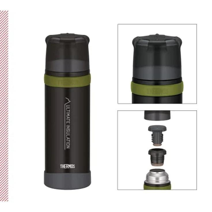 Thermos Isolierflasche Mountain Charcoal Black 0,75L 4015.232.075 – Bild 3
