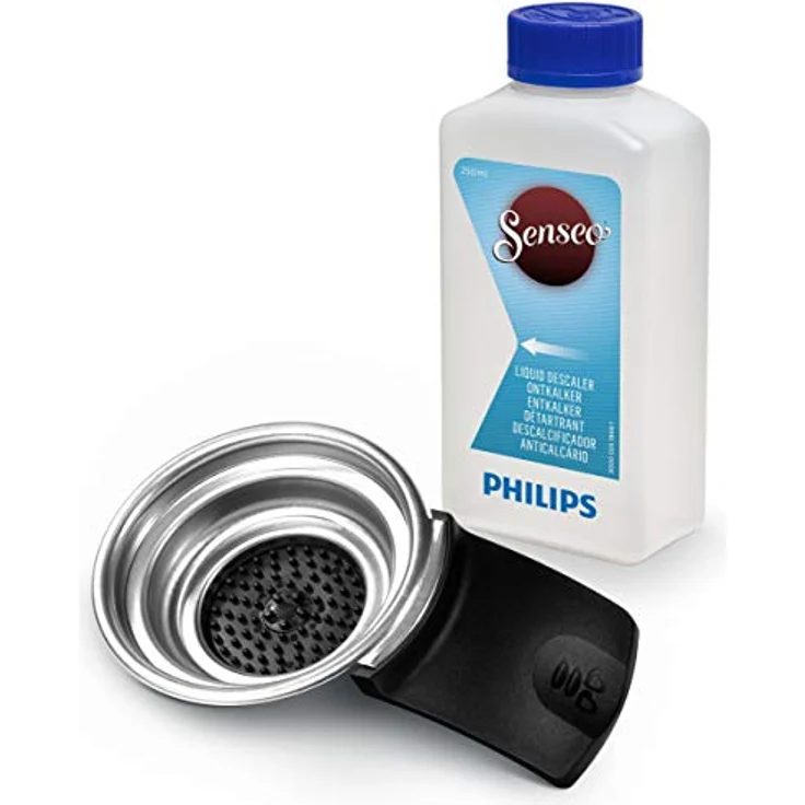 Philips Senseo CA6522-01 für Senseo Original Kaffeepadmaschine Flüssigentklker und Padhalter für 1 Tasse, Rostfreier Stahl – Bild 2
