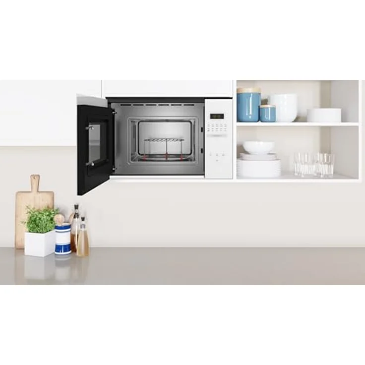 Balay 3CG5172B2 Mikrowelle mit Grill, Einbaugerät, 800W, 20 Liter Garraum, Memoryfunktion, Selbstreinigung, weiß – Bild 5