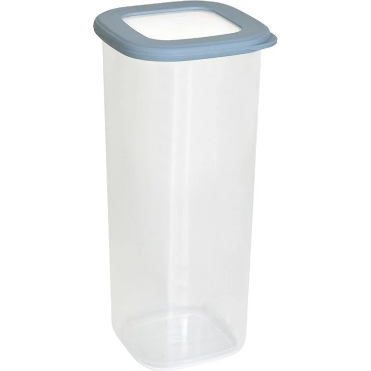 Michelino Aufbewahrungsbox Vorratsdose 1750ml Blau, luftdichter Verschluss, transparenter Behälter