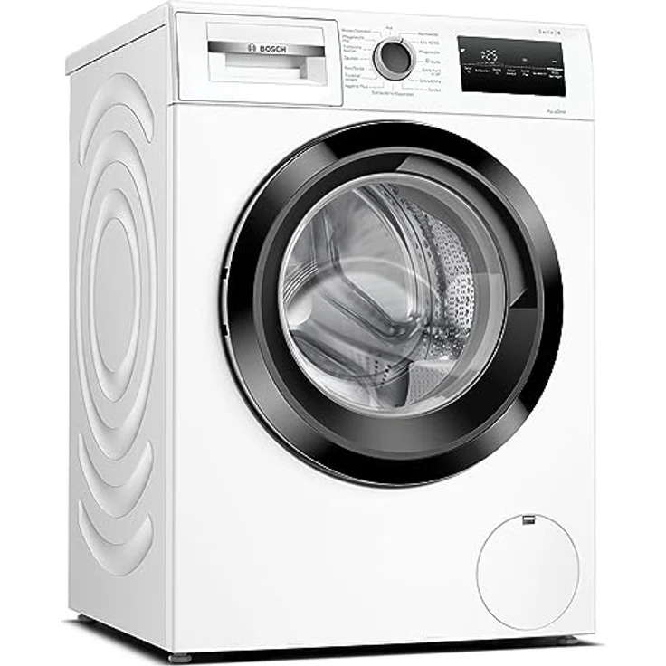 Bosch WAN28127 Waschmaschine Serie 4, Frontlader 8kg 1400 UpM, Iron Assist, Active Water Plus, EcoSilence Drive, Speed Perfect, Weiß 60cm – Bild 1