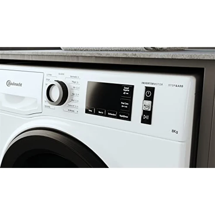 Bauknecht W ACTIVE 8A, Frontlader-Waschmaschine, A, Fassungsvermögen 8 kg, Standgerät, Breite 59.5 cm – Bild 7