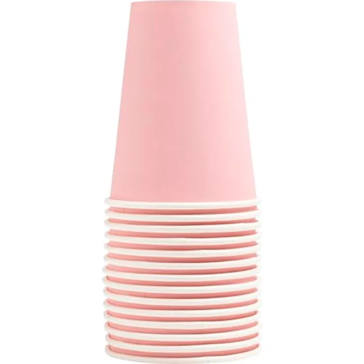 PRO NAPPE Pro Tischdecke 89114i, 15 Becher, 20 cl, Karton, Rosa, FSC-zertifiziert
