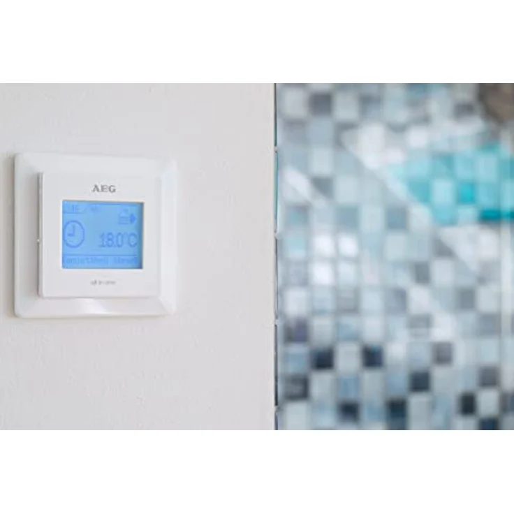 EHT Haustechn.AEG Raum/Fußb.Temperaturregler UP,m.Wochenuhr FRTD, Konvektor – Bild 4