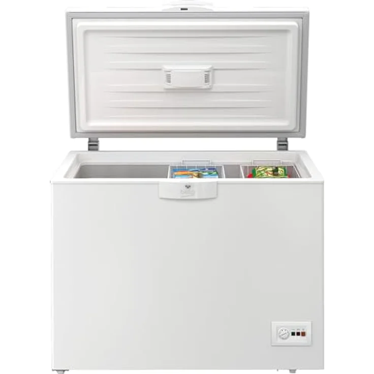 Beko Congelatore libera installazione HSM29540, Tiefkühltruhe 288 Liter, Energieklasse E – Bild 2