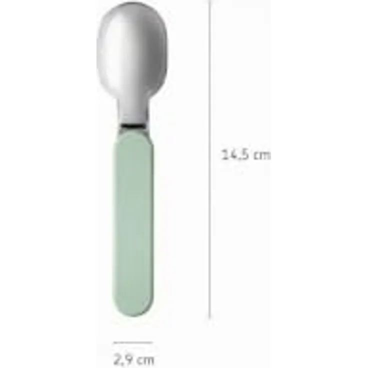 Mepal Klapplöffel-Set mit Lunchpot Ellipse, Joghurtbecher und Müslibecher, auslaufsicher, Mikrowellen- und gefrierschrankgeeignet, 500 ml + 200 ml – Bild 5