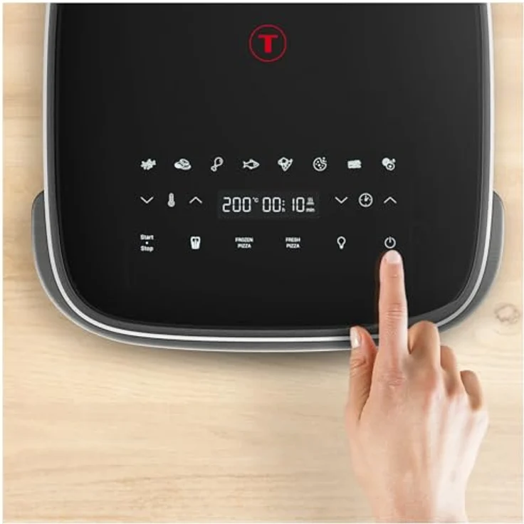 Tefal Heißluftfritteuse FW402HE0 Easy Fry XL Surface, 2200 Watt Leistung, LCD-Display, Cool Touch Handgriff, weiß – Bild 4