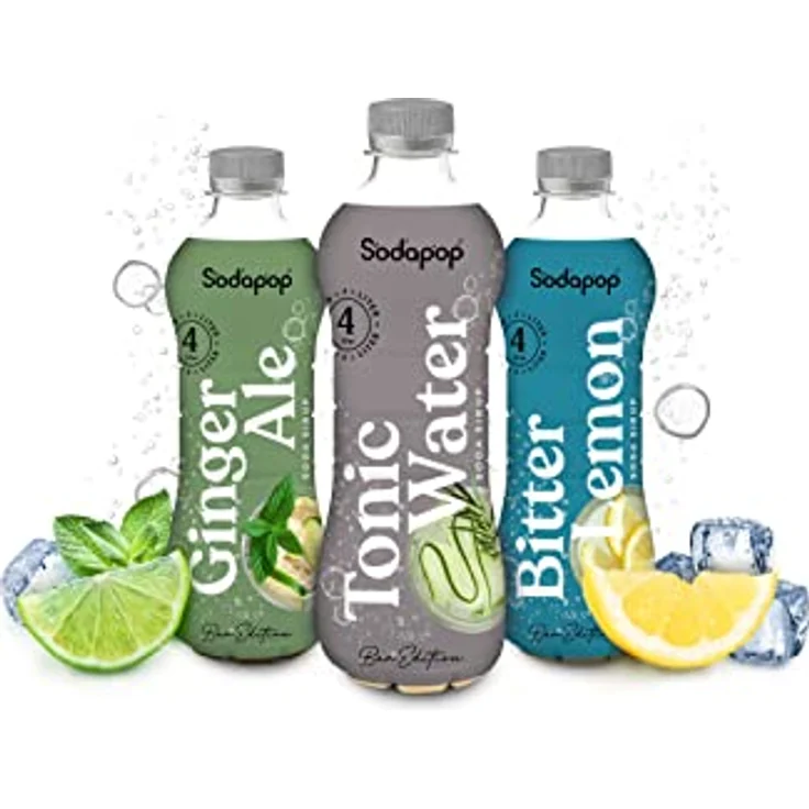 Bitter Lemon Sirup 500ml für 4 Liter – Bild 5