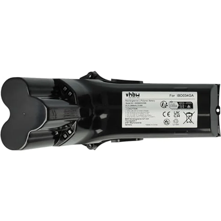 vhbw 1x Akku kompatibel mit Philips SpeedPro Max Aqua Plus XC8347/01, XC8349/01 Staubsauger (3000 mAh, 25,2 V, Li-Ion) - Ersatzakku mit 3000 mAh Kapazität – Bild 4