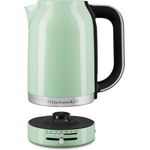 KitchenAid Wasserkocher 5KEK1701EPT, 1,7 l, 2400 W, pistazie, variable Temperatur und Innenseite aus gebürstetem Edelstahl