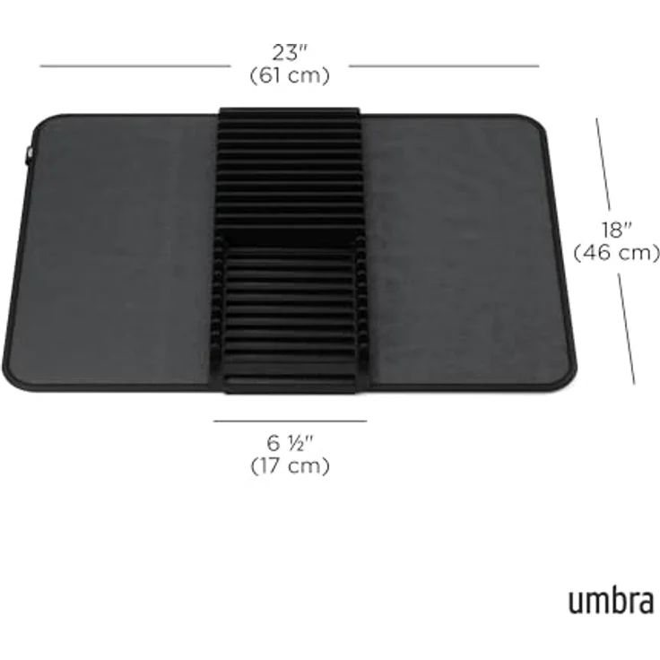 Umbra UDRY Geschirr Abtropfgestell, schwarz  – Bild 4