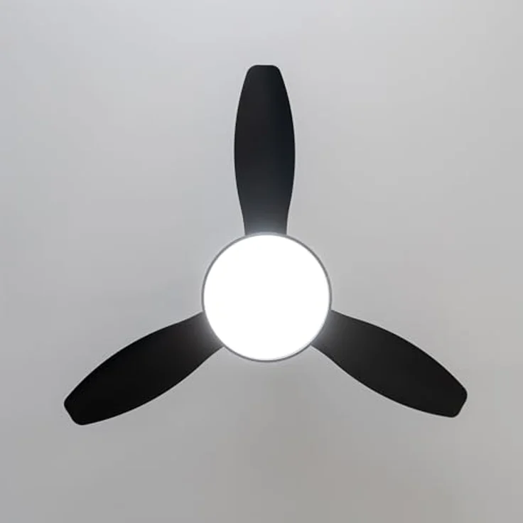 Cecotec EnergySilence 4800 Light Black, Deckenventilator mit 36W LED-Licht, DC-Motor, 48 Zoll, Fernbedienung, Timer, 6 Geschwindigkeiten, 3 Klingen – Bild 5