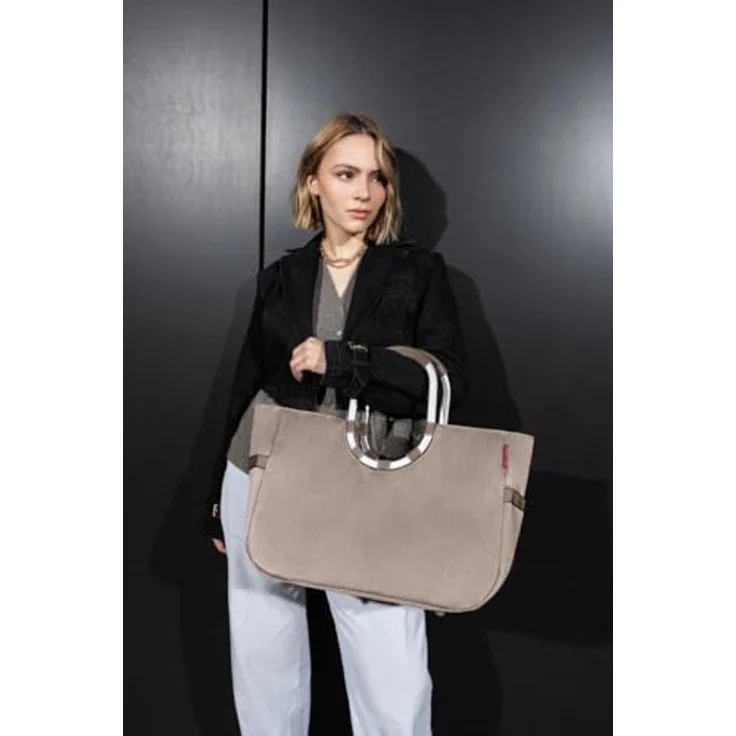 Reisenthel loopshopper L, Einkaufstasche in Petrol, 46 x 35 x 25 cm, aus Polyester – Bild 7
