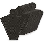 Iris Ohyama, Packung mit 25 Staubfiltern für Milbensauger, Beseitigt Milben, Allergene und Staub, Papier, Einweg, Für IC-FAC4 - Quilt Cleaner Disposable Filter CF-FT1 - Schwarz