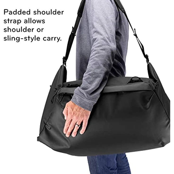 Peak Design Reisetasche, 65 l, schwarz – Bild 2