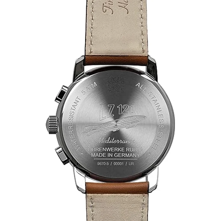 Zeppelin Herren-Chronograph 100 Jahre Méditerranée 9670-5 – Bild 2