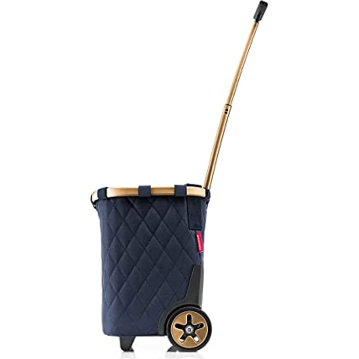 reisenthel carrycruiser Cruiser Trolley 40 Liter Einkaufstrolley, rhombus midnight gold – Bild 3