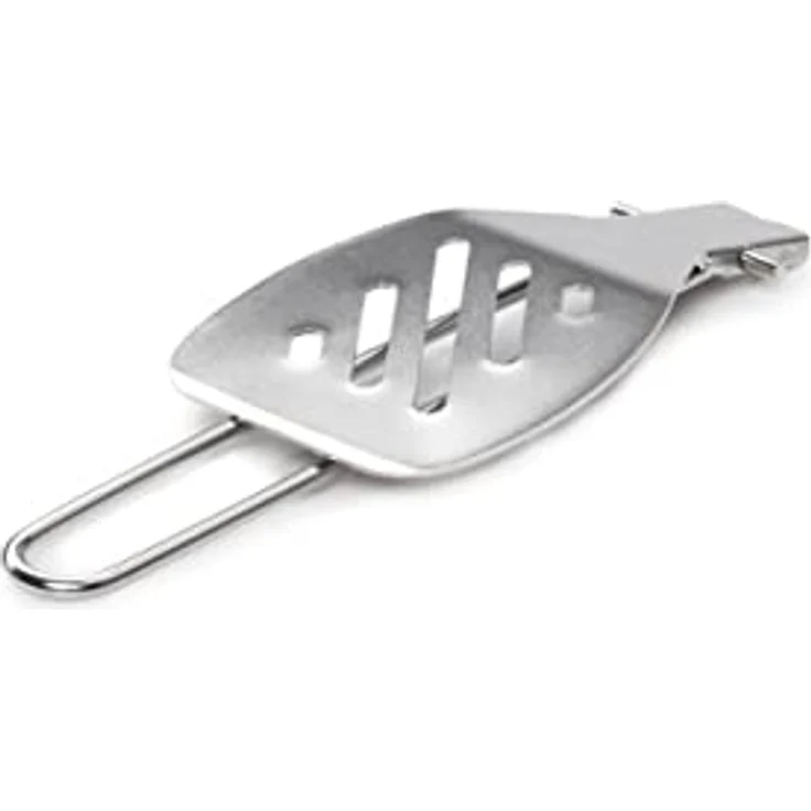 GSI Glacier Stainless Folding Chef Spatula, klappbarer Edelstahl-Küchenhelfer mit zweistufigem Griff, mehrfarbig, Einheitsgröße – Bild 3
