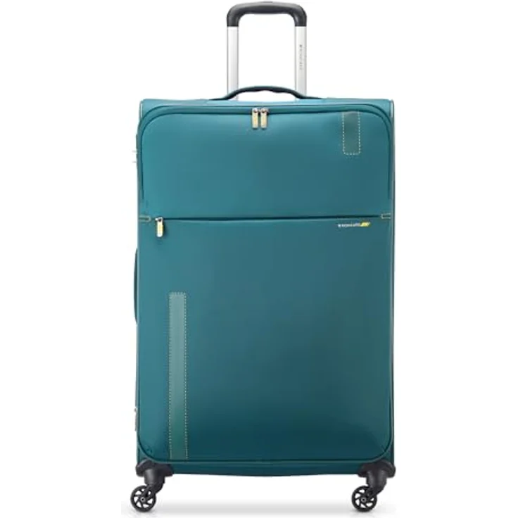 Roncato Speed 4-Rollen Trolley 78 cm, smaragdgrün, aus 100% Polyester, 48 cm x 32 cm x 78 cm – Bild 2