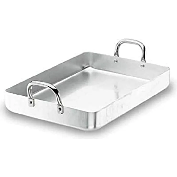 LACOR 20545F Bratpfanne mit Fixier Griffen 45 cm, Beste Qualität, Europäisches Produkt, Lacor Garantie