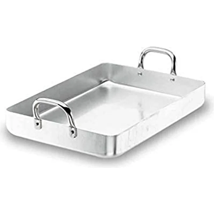 LACOR 20545F Bratpfanne mit Fixier Griffen 45 cm, Beste Qualität, Europäisches Produkt, Lacor Garantie