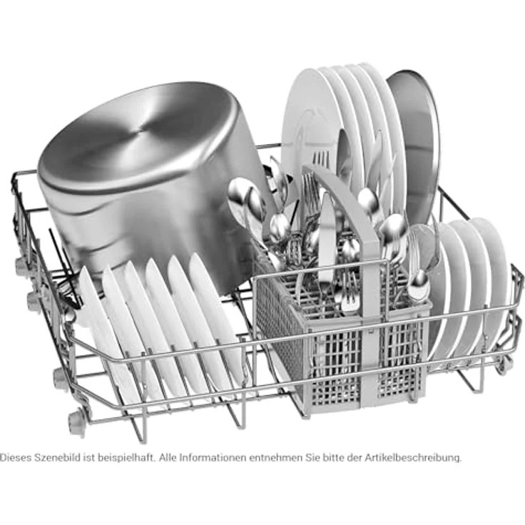 Bosch SMV41D10EU, Einbau-Geschirrspüler mit 12 Maßgedecken, Energieeffizienzklasse E, 60 cm, weiß – Bild 4