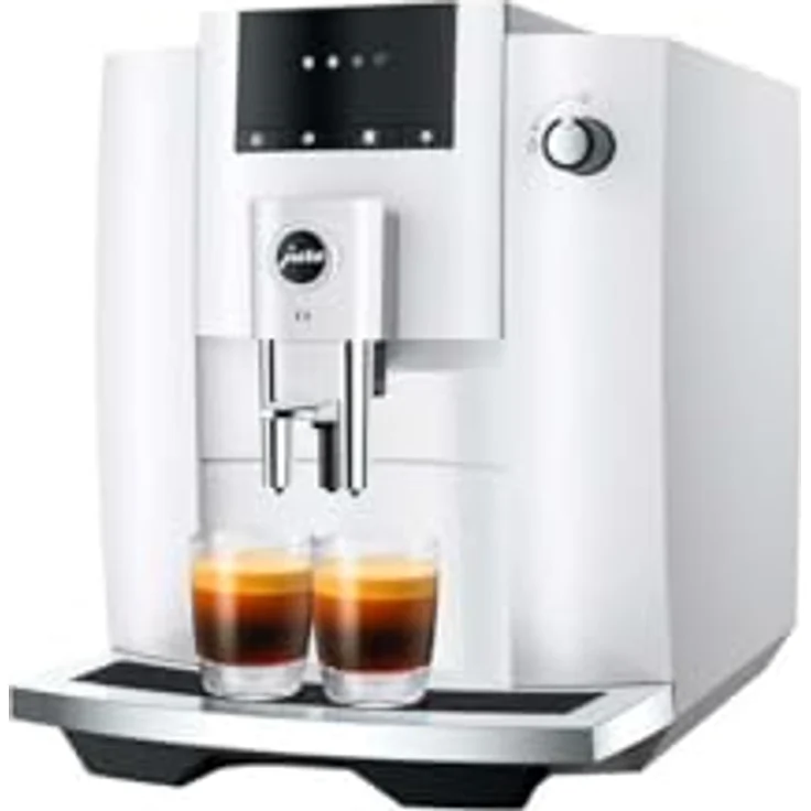 Jura E4 (EA) Piano White Kaffeevollautomat, 1,9 l Wassertank, weiß – Bild 2