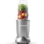nutribullet Pro, 900 Watt Leistung, Einfach und schnell in der Anwendung, Kompakt, Leicht zu reinigen, Mit 700 ml Becher, Smoothiemixer, Smoothie Maker, Elektrischer Mixer, NB904S, Silber