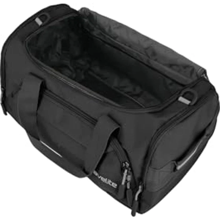 Travelite Kick Off Weekender Reisetasche S, 40 cm, schwarz, 100% Polyester – Bild 4