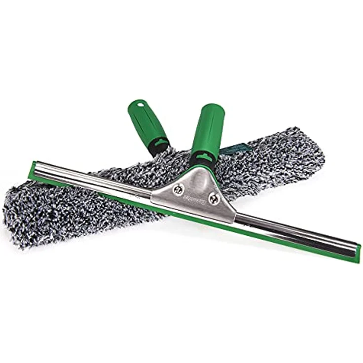 Unger Fenster Reinigungs-Kit Fensterwischer, Mikrofaser-Bezug, Eimer + Zubehör – Bild 4