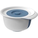 Rotho 1043306161 Fresh 2er-Set Schüssel 1.2l + 4l mit Deckel, Kunststoff