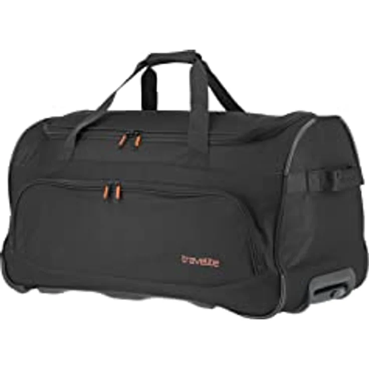 travelite 2-Rad Trolley Reisetasche Größe L, Gepäck Serie BASICS FRESH: Weichgepäck Reisetasche mit Rollen im sportlichen Design, 71 cm, 89 Liter – Bild 2