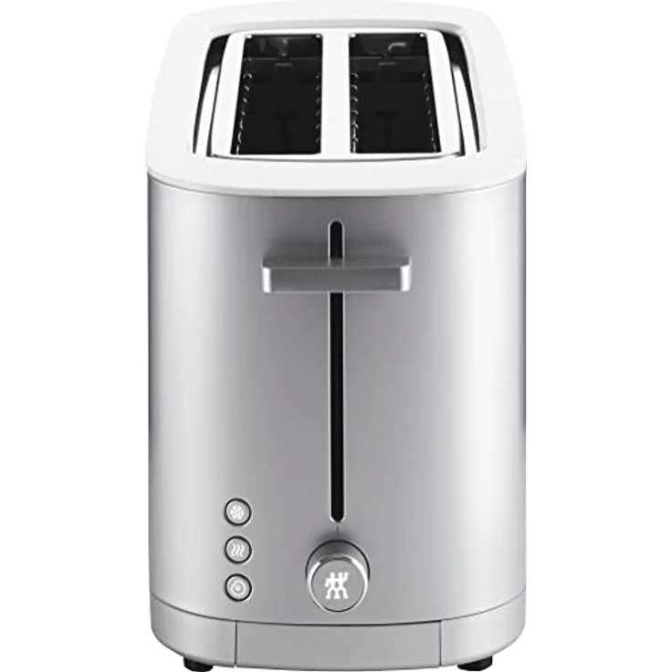 ZWILLING ENFINIGY Toaster mit 3 Automatikprogrammen, 7 Bräunungsgraden und Abschaltfunktion, Langschlitztoaster für 4 kurze oder 2 lange Scheiben, Silber – Bild 3