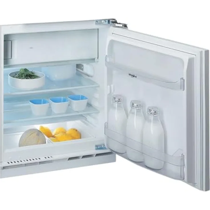 Whirlpool WBUF011, Integrierter Kühlschrank mit Gefrierfach, 126 l, E, 41 dB, 3 kg/24h