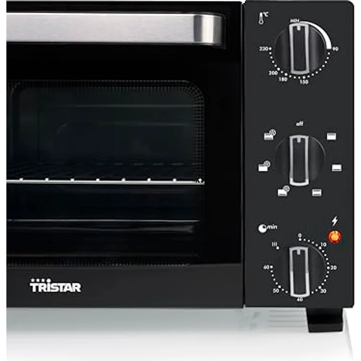 Tristar OV-3652 Minibackofen, 20 L mit Umluft-Funktion und 60-Minuten-Timer – Bild 4