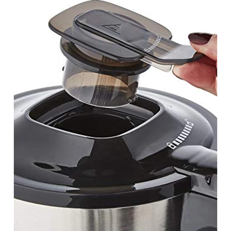 Senya SYCP-HB008R Edelstahl Cook & Ice V3, Mixer sahnehaltige-fein pürierte Suppe, Dampfkochen, Crush-EIS, Smoothies Heiz-Standmixer, 1400, Metall, 1.5 liters, Rot – Bild 7