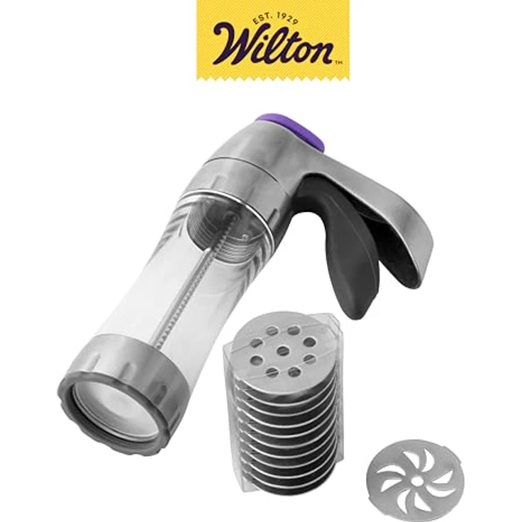 Wilton Preferred Cookie Press, Assortiert, Mehrfarbig, 22.7 x 22.7 x 27.7 cm – Bild 4