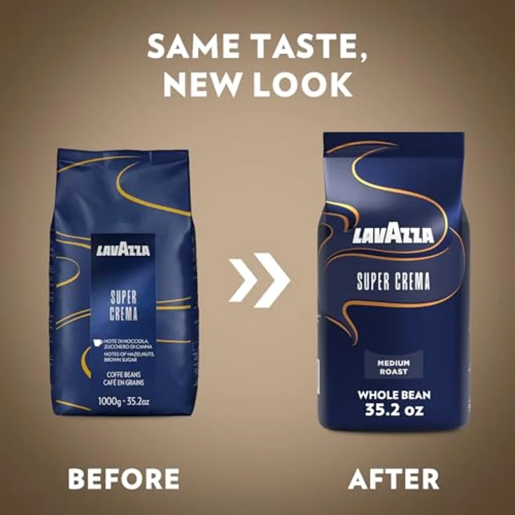 Lavazza Espresso Super Crema 6 x 1kg ganze Kaffee-Bohne – Bild 3