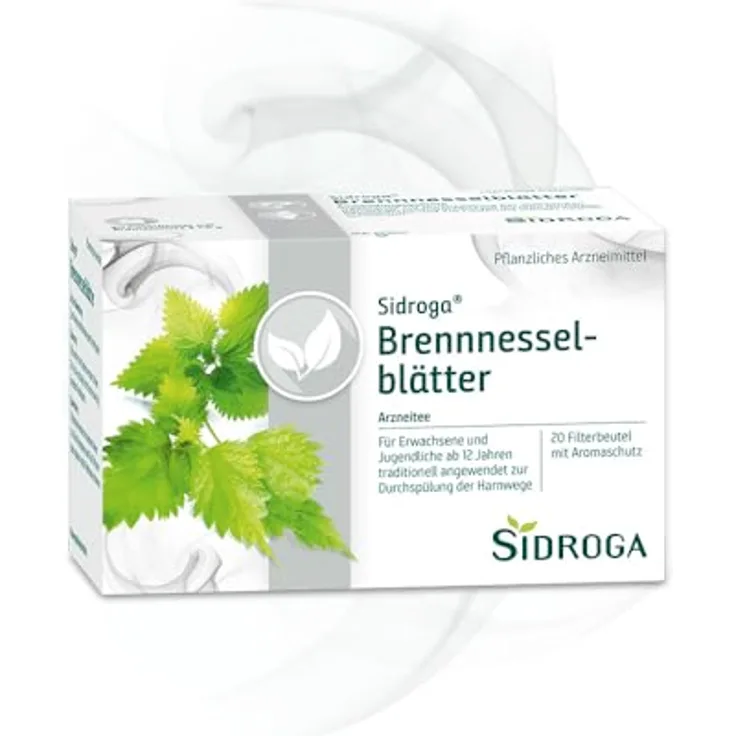 SIDROGA Brennnesselblättertee Filterbeutel, 30 g, hochwertiger Kräutertee für natürliche Teezubereitung