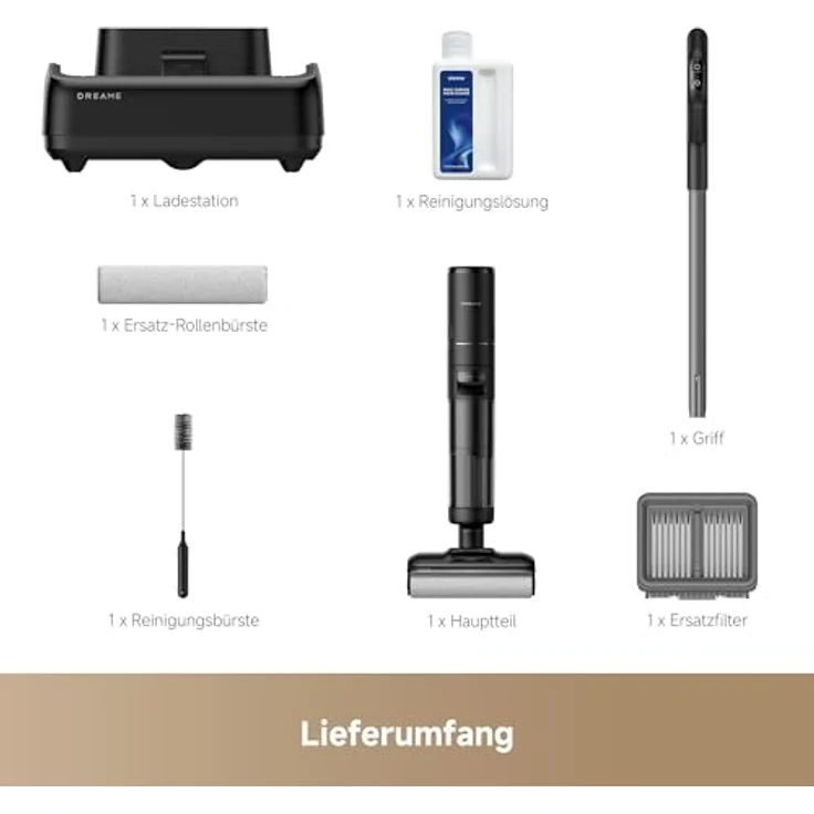 Dreame H12 Pro FlexReach Trockensauger kabellos Kantenreinigungsbürste, 180°-Design, 18.000 Pa Saugkraft, 50 Min Akkulaufzeit – Bild 11