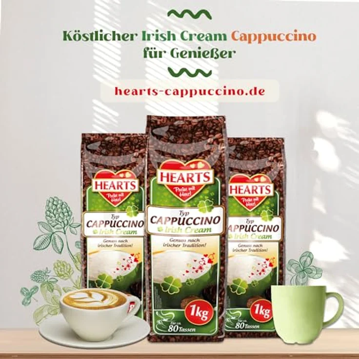Hearts Cappuccino Irish Cream 1kg – Bild 7