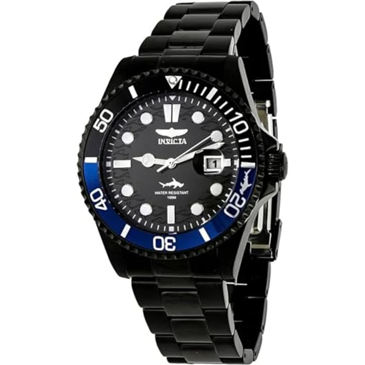 Invicta Pro Diver Edelstahl Herren Quarzuhrwerk 43mm, mehrfarbig, exklusiv Lateinamerika – Bild 1