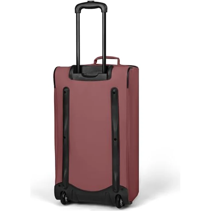 Redolz Duffle Essentials 2 Rollen Reisetasche, 37 cm, rosa, 80 l mit arretierbarem Griff und Reißverschlussfächern – Bild 7