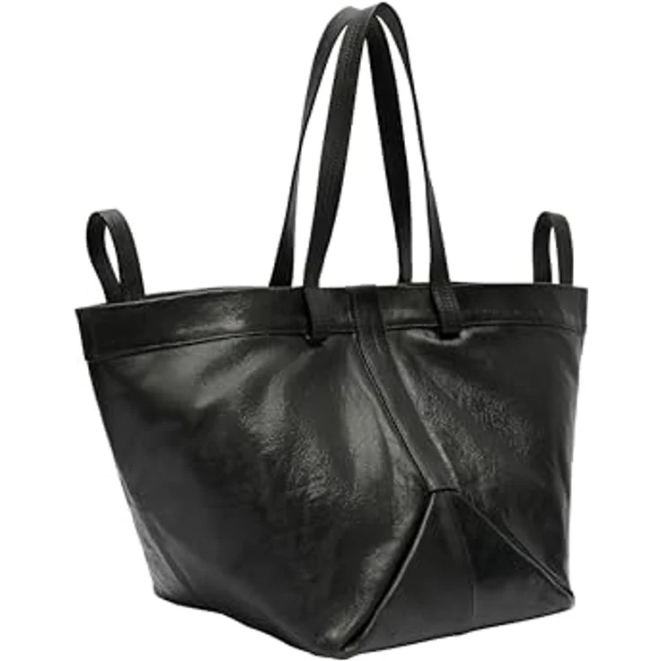 Liebeskind Berlin Shopper Elvira 2144218, Einkaufstasche aus Lammleder, schwarz – Bild 2