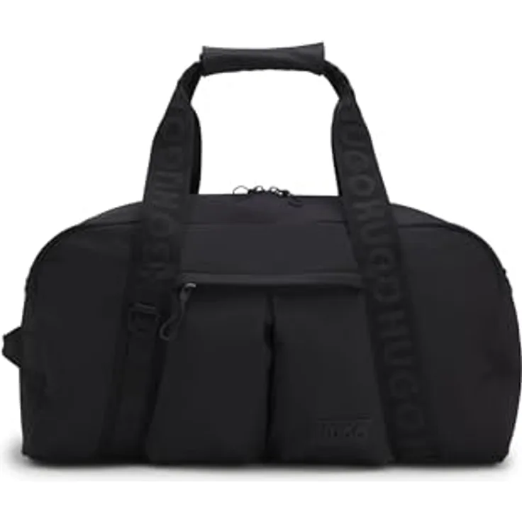 Hugo Taric Weekender Reisetasche, 52 cm, schwarz, aus 100% Polyamid, ideal für Reisen