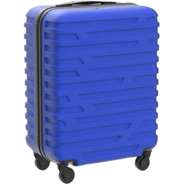 WITTCHEN A-line II Kabinengepäck Kabinenkoffer Handgepäck Rollkoffer Reisekoffer Bordkoffer Hartschale ABS Größe S in Blau – Bild 4
